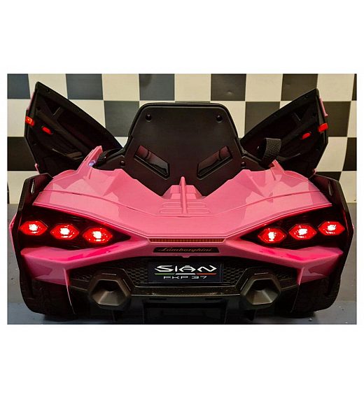 12V avto na akumulator Lamborghini SIAN Pink Cars4kids