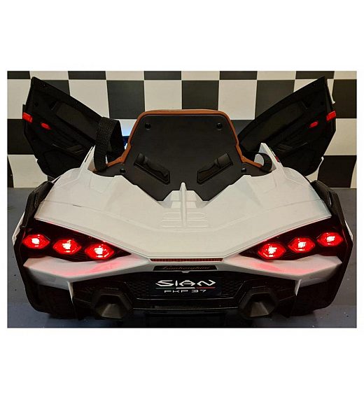 12V avto na akumulator Lamborghini SIAN White Cars4kids