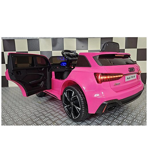 Auto na akumulator 12V Audi RS6 Pink