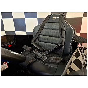 24V FORD MUSTANG - otroški avto na akumulator, black