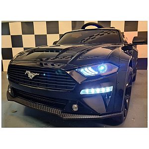 24V FORD MUSTANG - otroški avto na akumulator, black