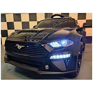 24V FORD MUSTANG drift - dječji akumulatorski auto, black