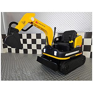 24V Excavator - dječji bager u žutoj boji