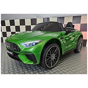 Avto na akumulator 12V Mercedes SL63 Metallic Green