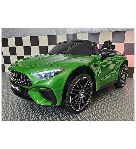 Auto na akumulator 12V Mercedes SL63 Metallic Green Cars4kids Trading