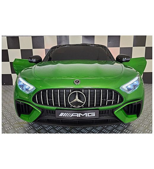 Avto na akumulator 12V Mercedes SL63 Metallic Green Cars4kids