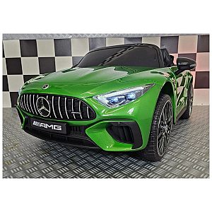 Avto na akumulator 12V Mercedes SL63 Metallic Green