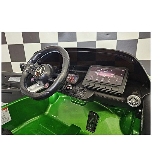 Auto na akumulator 12V Mercedes SL63 Metallic Green Cars4kids Trading