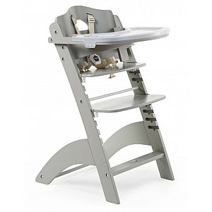 LAMBDA 3 Stone Grey - Lesen stolček za hranjenje
