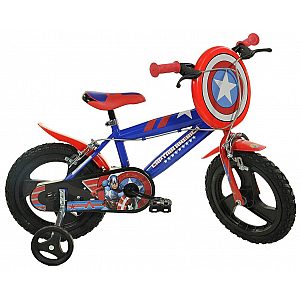 Otroško kolo 14 col  Captain America