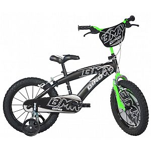 Otroško kolo 14 col  BMX green