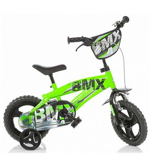 OTROŠKO KOLO 12'' BMX green Dino Bikes