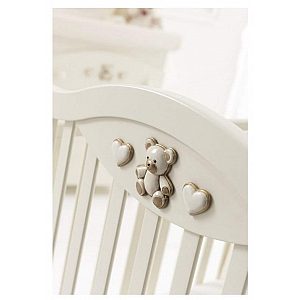 DJečji krevetič BRIGETTE White Antique
