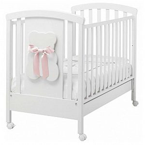 DJečji krevetič BUBU White Pink