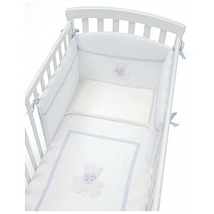 Otroška posteljnina DUDU White Blue