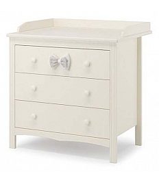 Lesena komoda LILLI Ivory