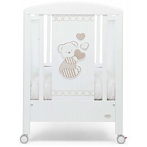 DOLCECUORE 500 white - drveni krevetič