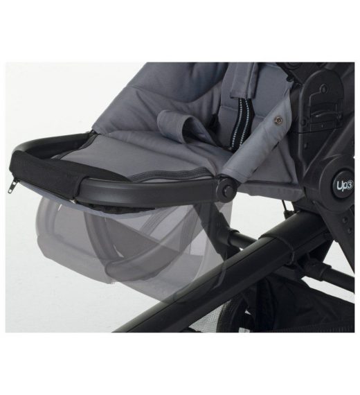 Otroški voziček 3v1 UP3 Travel System i-Size Titanio