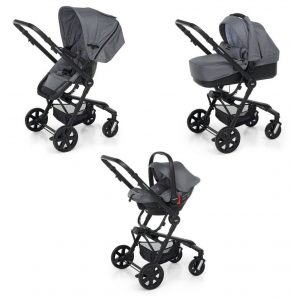 Dječja kolica 3v1 UP3 Travel System i-Size Titanio