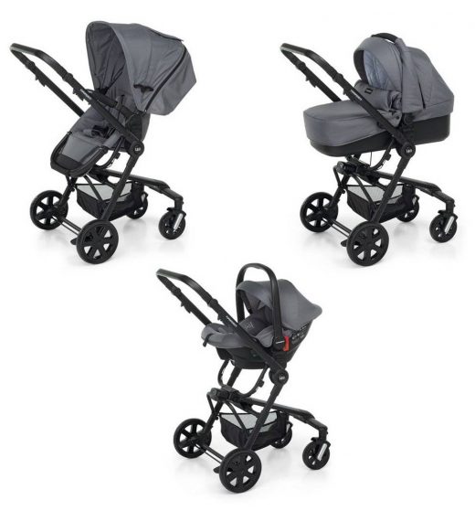 Dječja kolica 3v1 UP3 Travel System i-Size Titanio