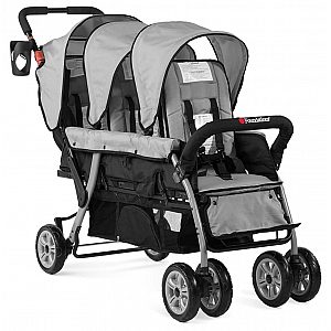  SPORT SPLASH TRIO Grey - dječja kolica za trostruku djecu