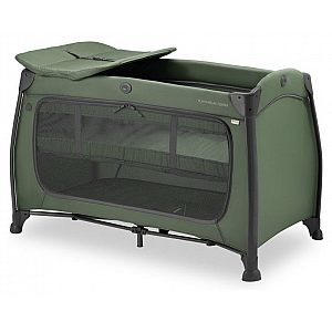 Prenosna postelja PLAY N RELAX CENTER Dark Green