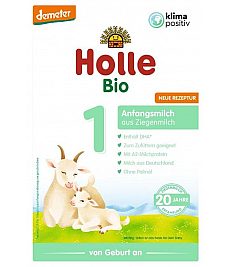 Holle KOZJE začetno mleko 1 od rojstva, 400g, DEMETER