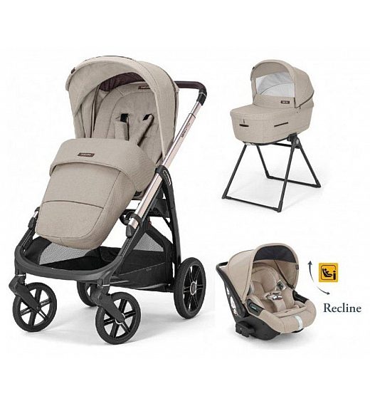 Dječja kolica 4u1 Quattro APTICA Darwin Recline Pashmina Beige Inglesina