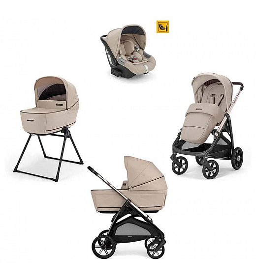 Dječja kolica 4u1 Quattro APTICA Darwin Pashmina Beige Inglesina