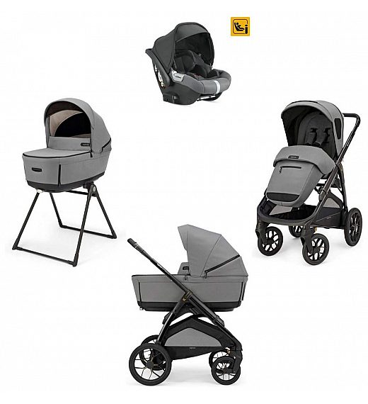 Dječja kolica 4u1 Quattro APTICA XT DARWIN Canyon Grey Inglesina