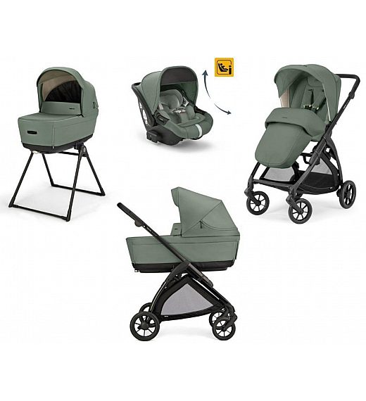 Dječja kolica 4u1 ELECTA Darwin Recline Murray Green Inglesina