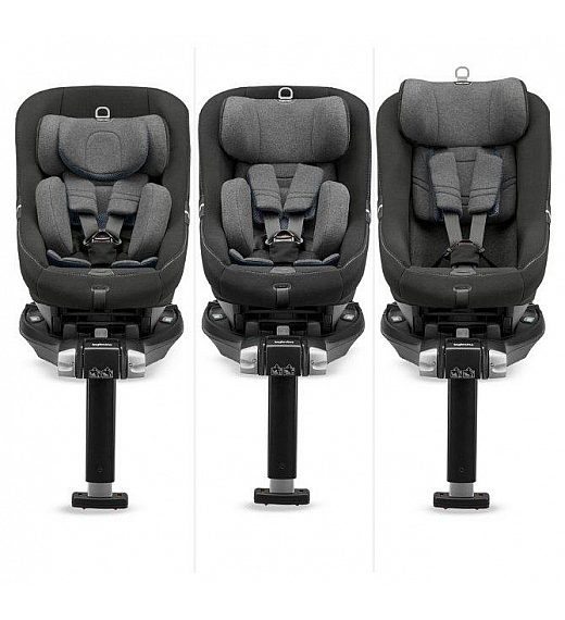 Dječja autosjedalica DARWIN NEXT STAGE I-SIZE Vulcan Black 40-105 cm Inglesina