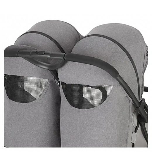 Dječja kolica za blizance Inglesina TWIN SKETCH Black Grey