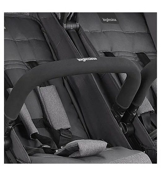 Dječja kolica za blizance Inglesina TWIN SKETCH Black Grey