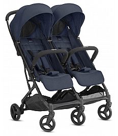 Dječja kolica za blizance TWIN SKETCH Black Navy