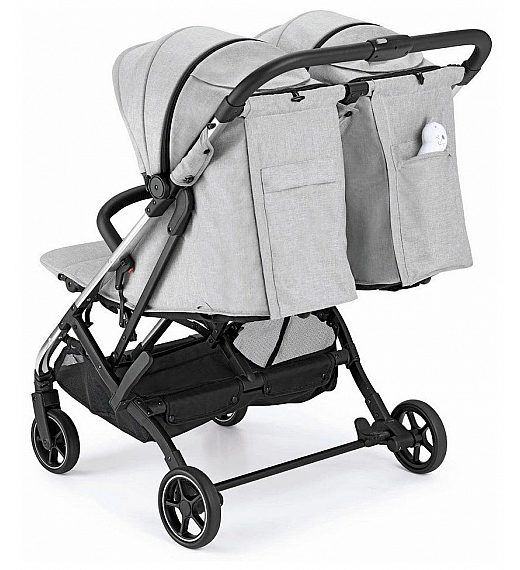 Dječja kolica za blizance GEM Grey