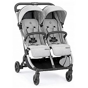 Dječja kolica za blizance GEM Grey