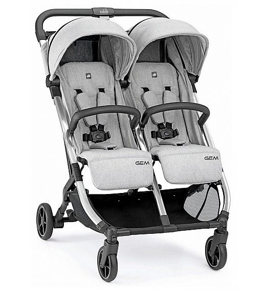 Dječja kolica za blizance GEM Grey