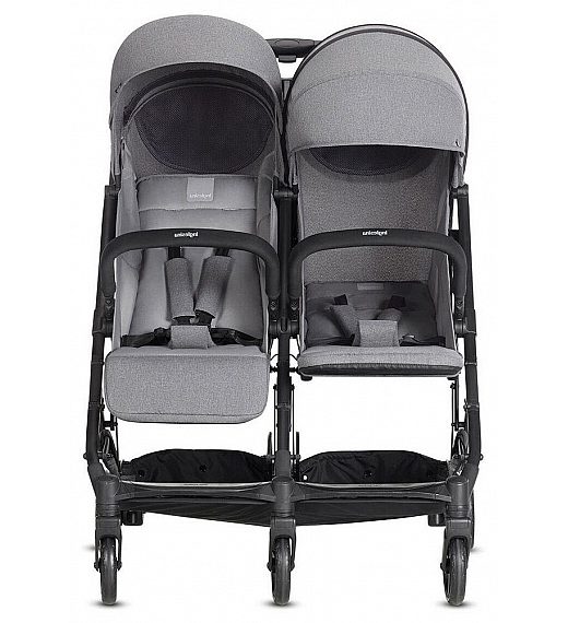 Dječja kolica za blizance Inglesina TWIN SKETCH Black Grey