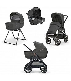 Otroški voziček Quattro Aptica XT DARWIN RECLINE Magnet Grey