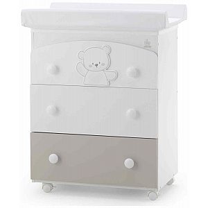 Komoda sa kadicom JOLIE White Choco