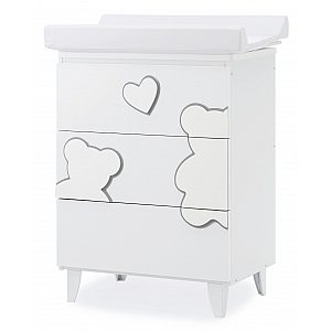 Komoda sa kadicom MATISSE White