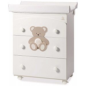 Komoda sa kadicom PELUCHE Tortora