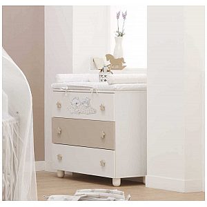 Drvena Komoda SOGNI D'ORO White Choco