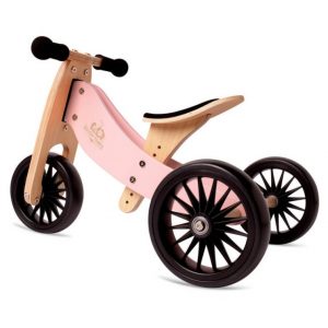 Drvena guralica za djecu TINY TOT PLUS 2u1 Rose