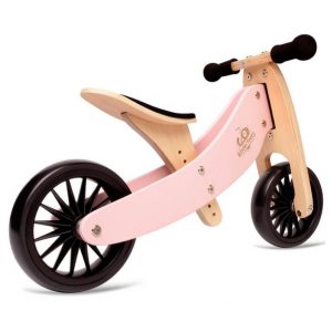 Drvena guralica za djecu TINY TOT PLUS 2u1 Rose