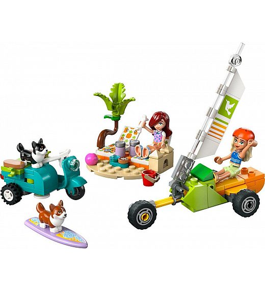 Lego® Friends 42641 Pustolovščina s srferskimi psički in skuterjem Lego
