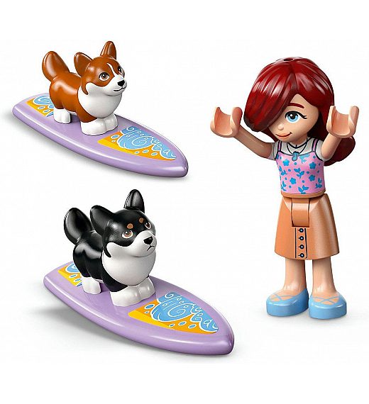 Lego® Friends 42641 Pustolovščina s srferskimi psički in skuterjem Lego