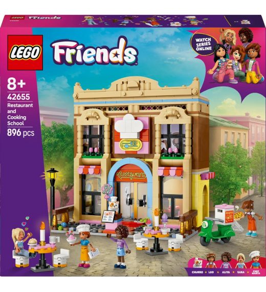 Lego® Friends 42655 Restavracija in kuharska šola Lego