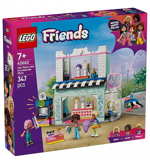 Lego® Friends 42662 Frizerski salon in trgovina z modnimi dodatki Lego